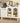Buffet blanc avec porte en verre strié et porte-serviettes adapté à la cuisine et à la salle à manger meuble de rangement moderne et multifonction
